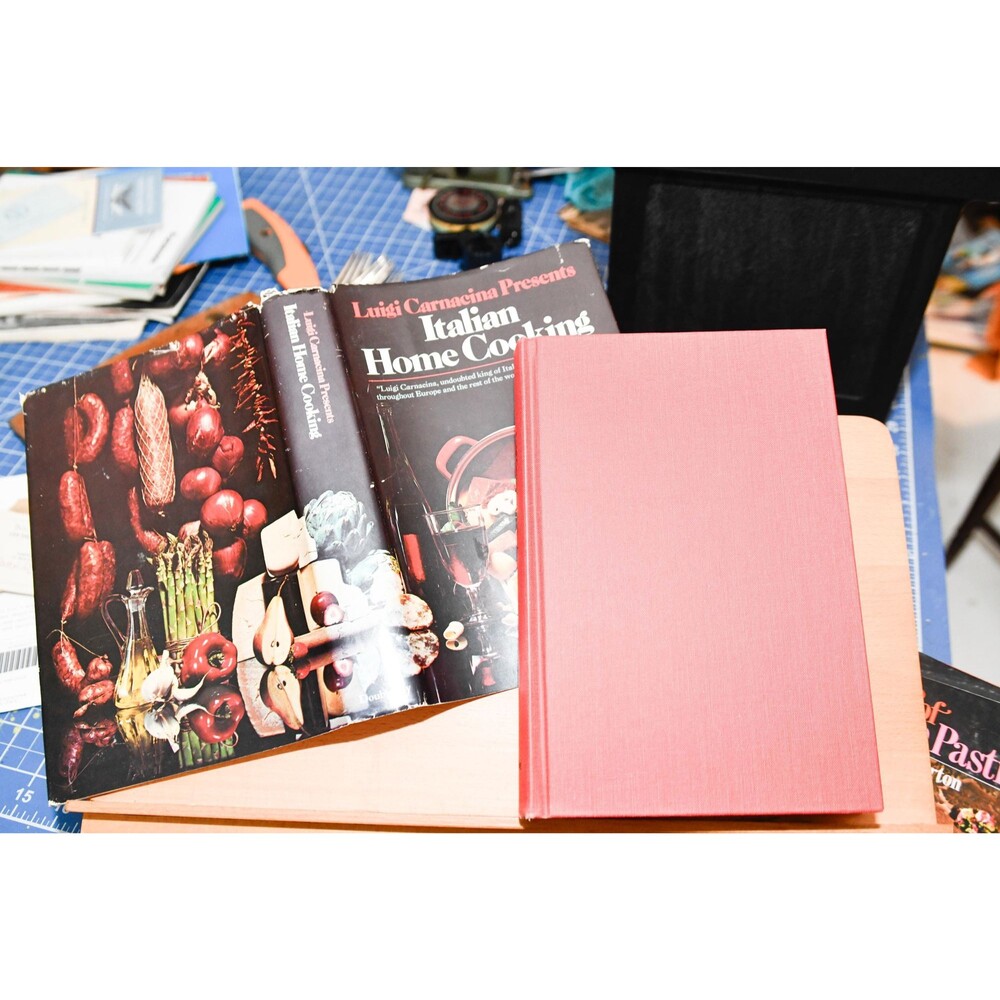 1972 Italian Home Cooking Cookbook by Luigi Carnacina Regional Culinary Cooking